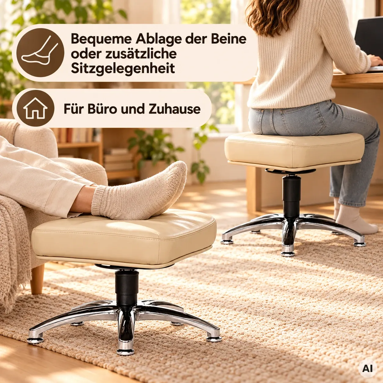 Hocker für Sessel